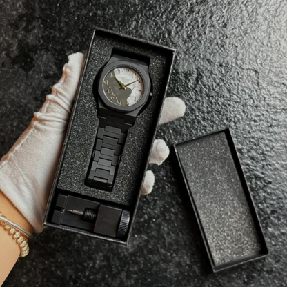 Montre Minute Pure full black
