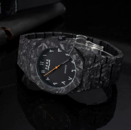 Montre Arabic full black